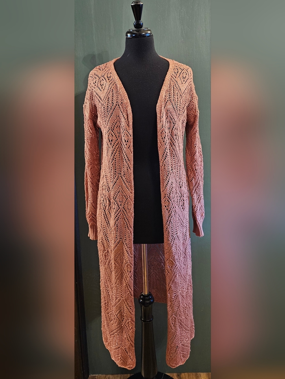 Moral Fiber Long Cardigan